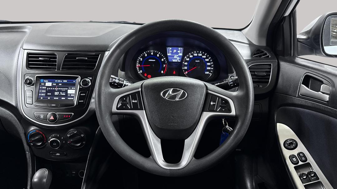 2016 Hyundai Accent Active, Automatic, 78551 km, Steering Wheel Close-up