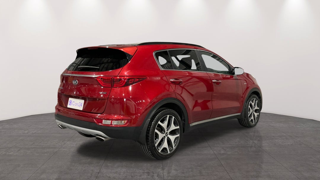 2017 Kia Sportage Gt-line (AWD), Automatic, 74004 km, Right Back Diagonal (45- Degree) View