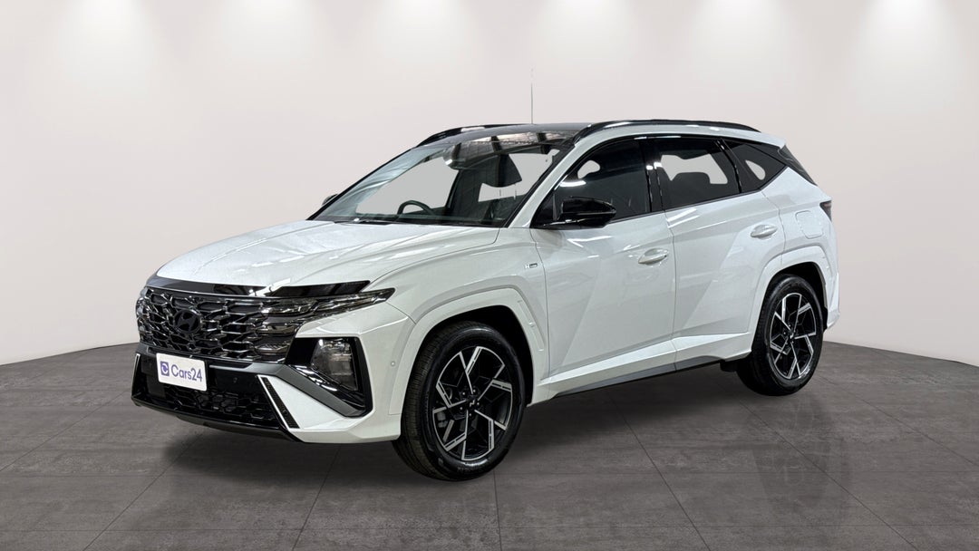 2025 Hyundai Tucson Premium N Line Hybrid (AWD), Automatic, 16163 km, Left Front Diagonal (45- Degree) View