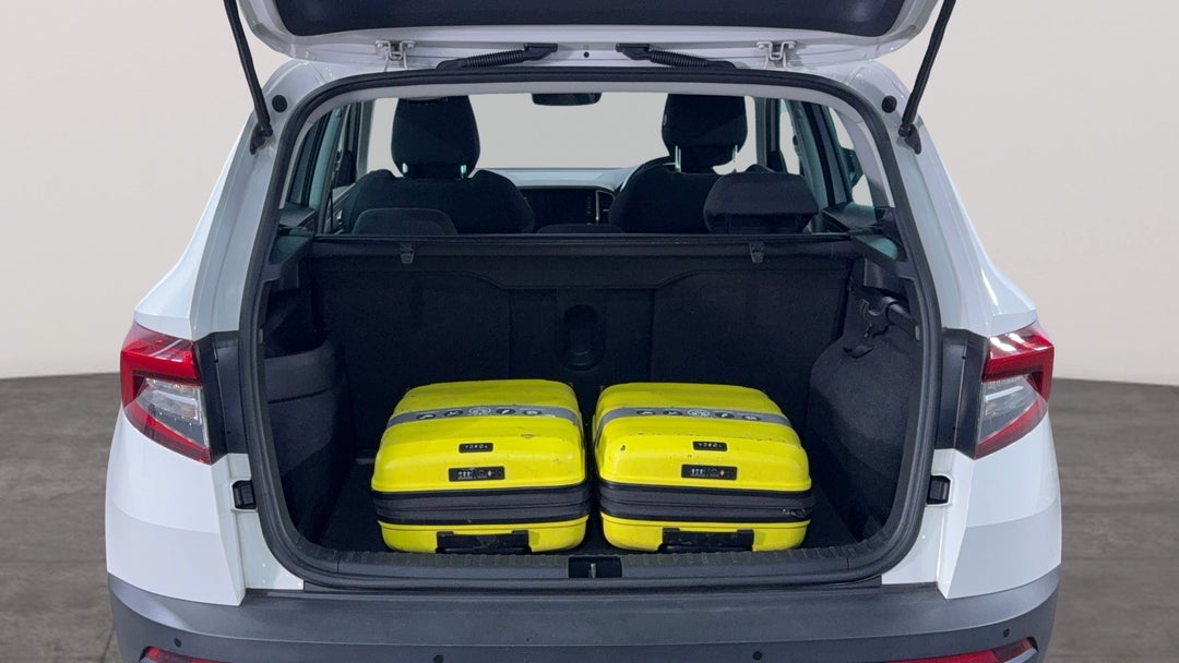 2019 SKODA Karoq 110tsi, Automatic, 67739 km, Boot Inside View with Luggage