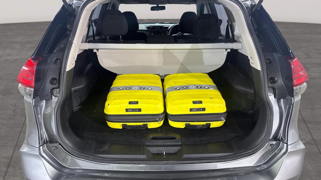 2021 Nissan X-trail St (2WD), Automatic, 133895 km, Boot Inside View with Luggage