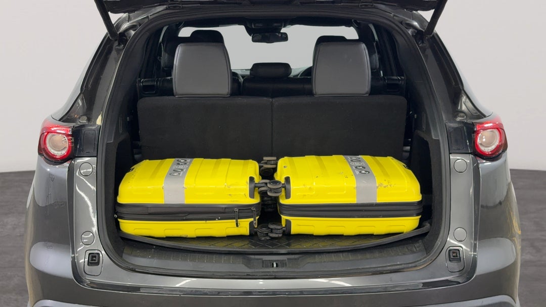 Boot Inside View with Luggage