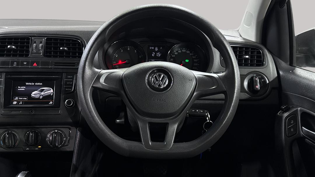 2015 Volkswagen Polo 66 Tsi Trendline, Automatic, 62982 km, Steering Wheel Close-up