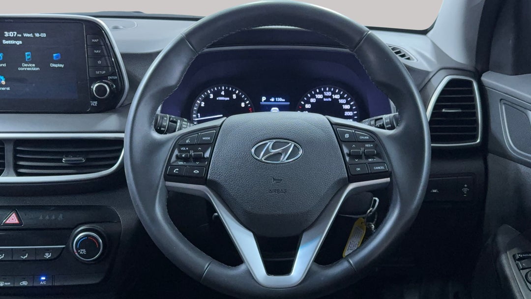 2020 Hyundai Tucson Active X (FWD), Automatic, 51402 km, Steering Wheel Close-up