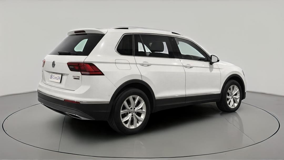 2017 Volkswagen Tiguan 162 Tsi Highline, Automatic, 112800 km, Right Back Diagonal (45- Degree) View