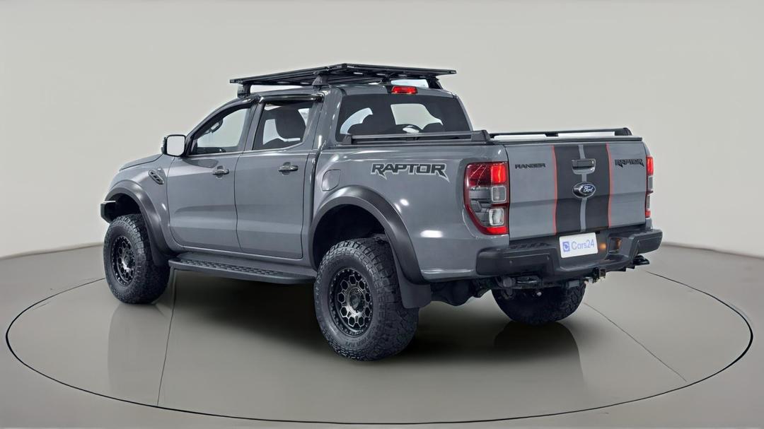 2020 Ford Ranger Raptor 2.0 (4x4), Automatic, 92455 km, Left Back Diagonal (45- Degree) View