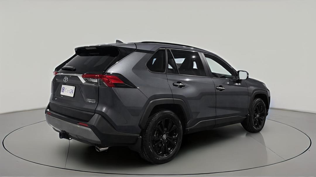 2021 Toyota RAV4 Cruiser (AWD) Hybrid, Automatic, 54076 km, Right Back Diagonal (45- Degree) View