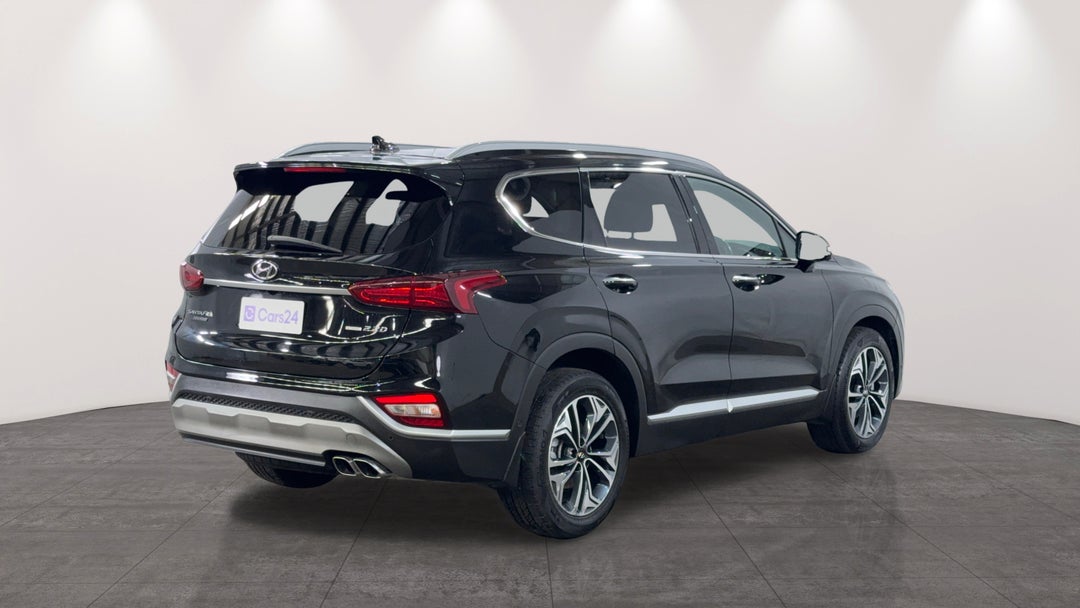 2020 Hyundai Santa Fe Highlander Crdi Blk-bge (AWD), Automatic, 35861 km, Right Back Diagonal (45- Degree) View