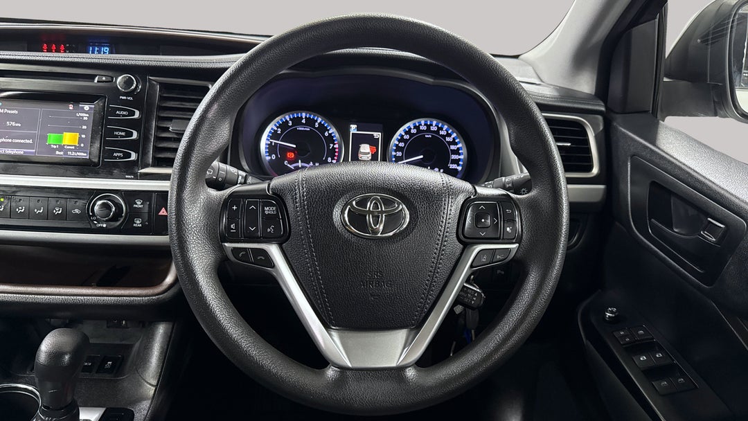2019 Toyota Kluger Gx (4x2), Automatic, 105039 km, Steering Wheel Close-up