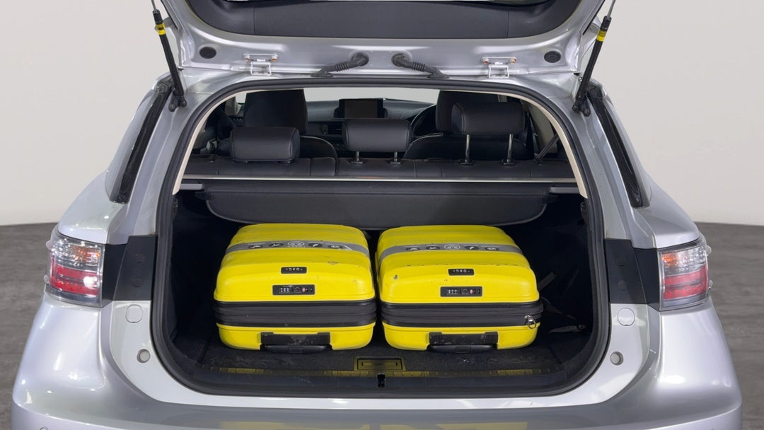 Boot Inside View with Luggage