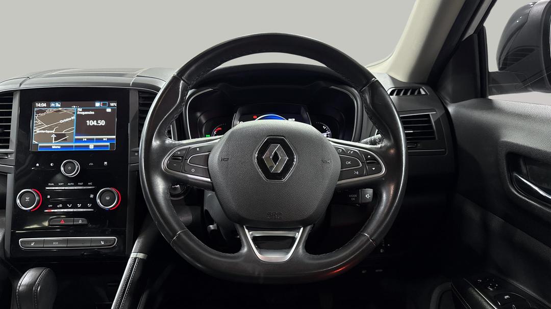 2020 Renault Koleos Black Edition, Automatic, 58444 km, Steering Wheel Close-up