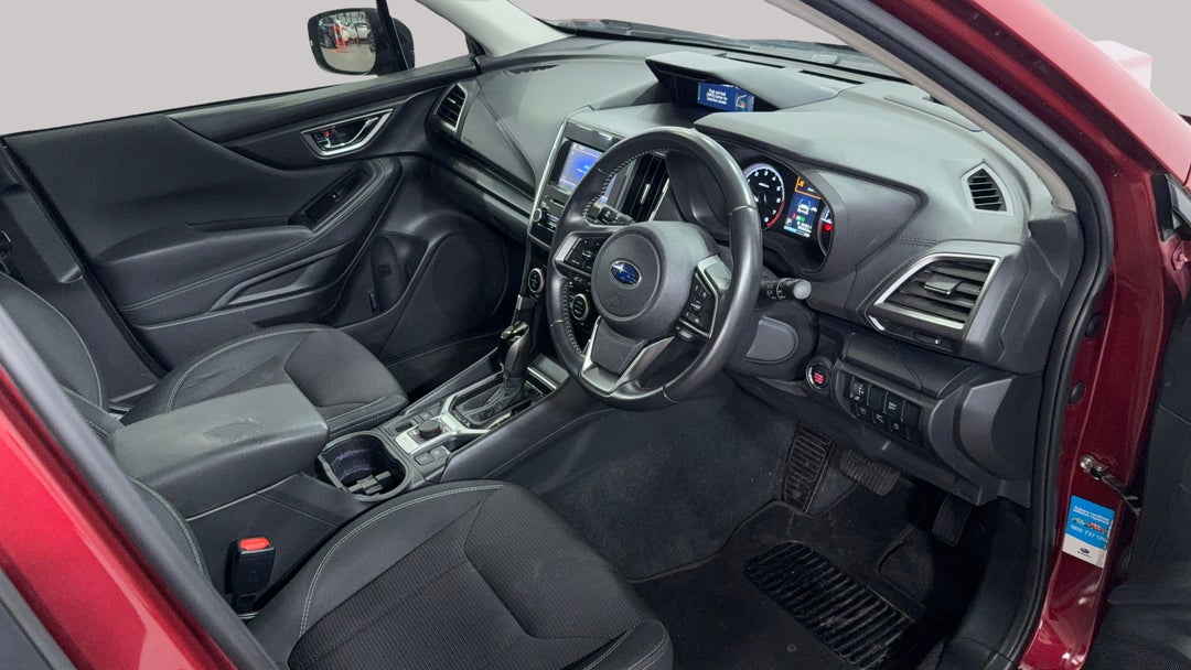 Right Side Front Door Cabin View