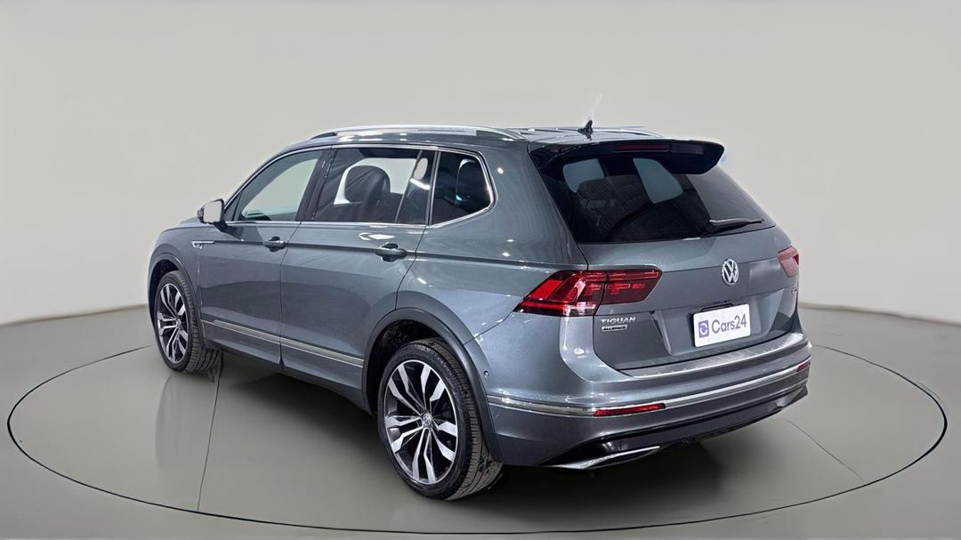 2019 Volkswagen Tiguan Allspace 162 Tsi Highline, Automatic, 63317 km, Left Back Diagonal (45- Degree) View
