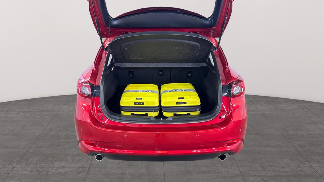 2016 Mazda Mazda3 Maxx, Automatic, 86847 km, Boot Inside View with Luggage