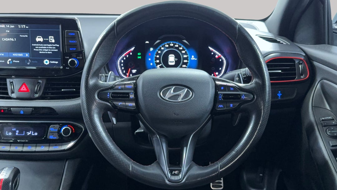 Steering Wheel Close-up