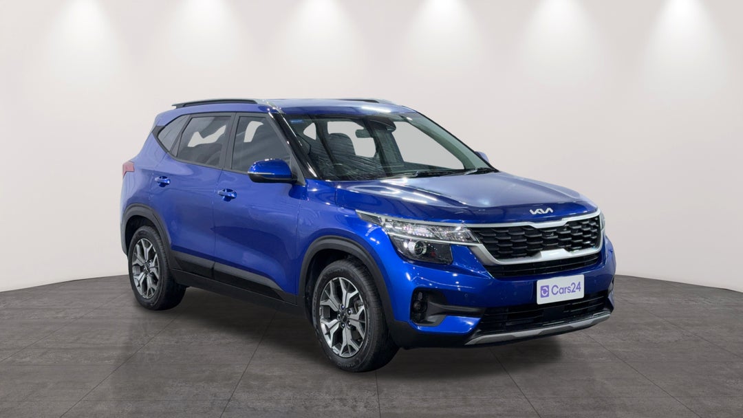 2021 Kia Seltos Sport+ (fwd), Automatic, 112619 km, Right Front Diagonal (45- Degree) View