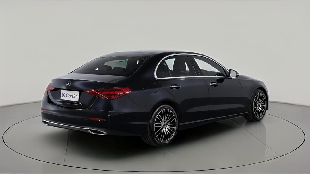 2022 Mercedes-benz C200 Mhev, Automatic, 52968 km, Right Back Diagonal (45- Degree) View