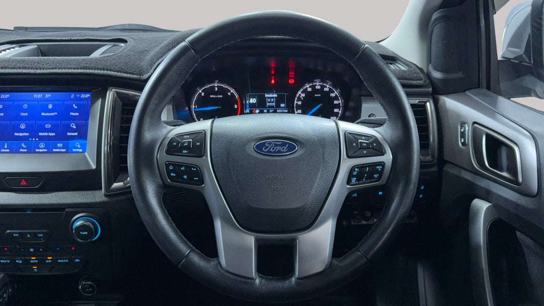 2021 Ford Ranger Xlt 2.0 (4x4), Automatic, 52011 km, Steering Wheel Close-up