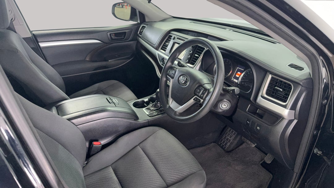 Right Side Front Door Cabin View