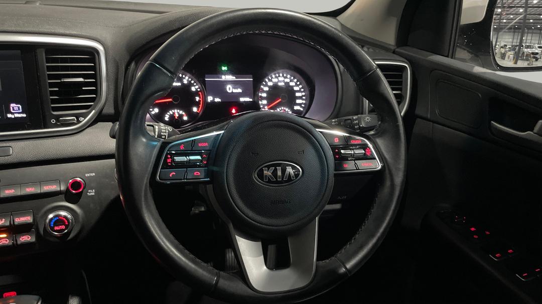 2020 Kia Sportage Sx+ (FWD), Automatic, 92493 km, Steering Wheel Close-up