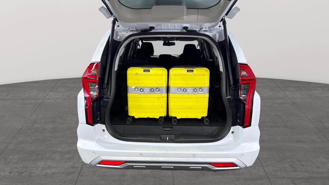 2023 Mitsubishi Pajero Sport Gls (4WD) 7 Seat, Automatic, 19204 km, Boot Inside View with Luggage