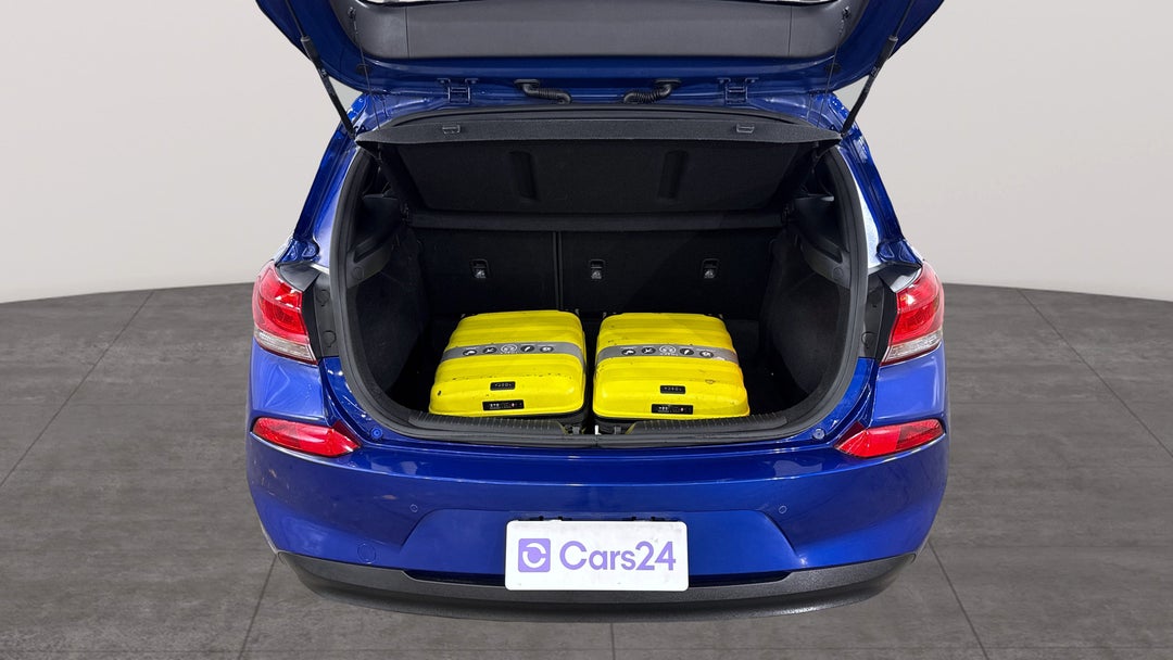 2018 Hyundai i30 Active, Automatic, 131802 km, Boot Inside View with Luggage