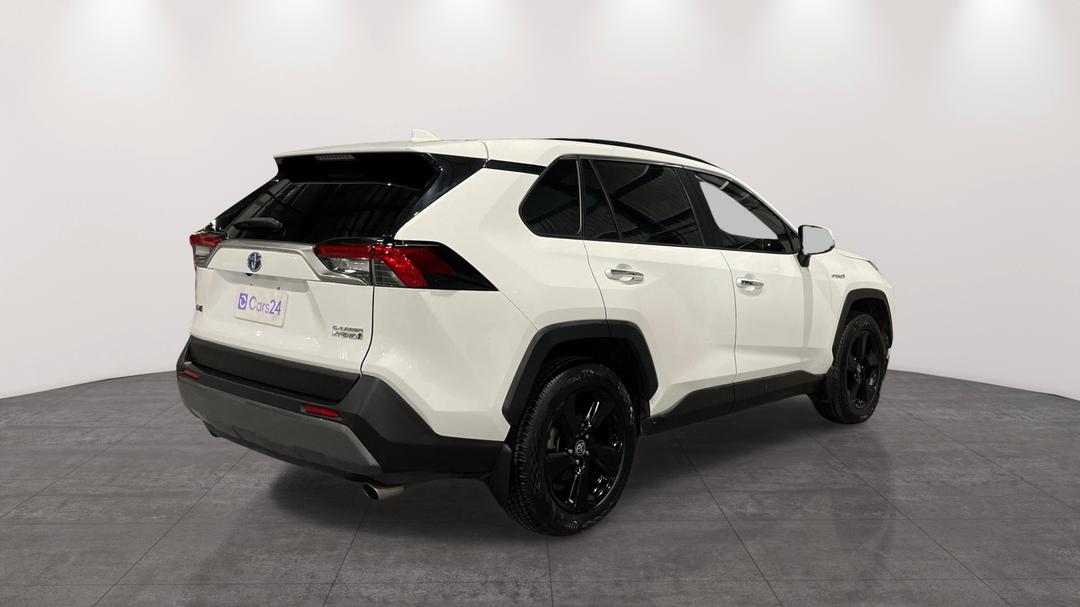 2021 Toyota RAV4 Cruiser (AWD) Hybrid, Automatic, 64602 km, Right Back Diagonal (45- Degree) View
