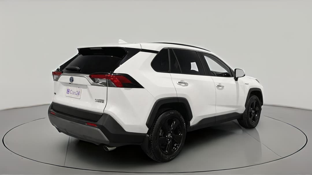 2021 Toyota RAV4 Cruiser (AWD) Hybrid, Automatic, 64602 km, Right Back Diagonal (45- Degree) View