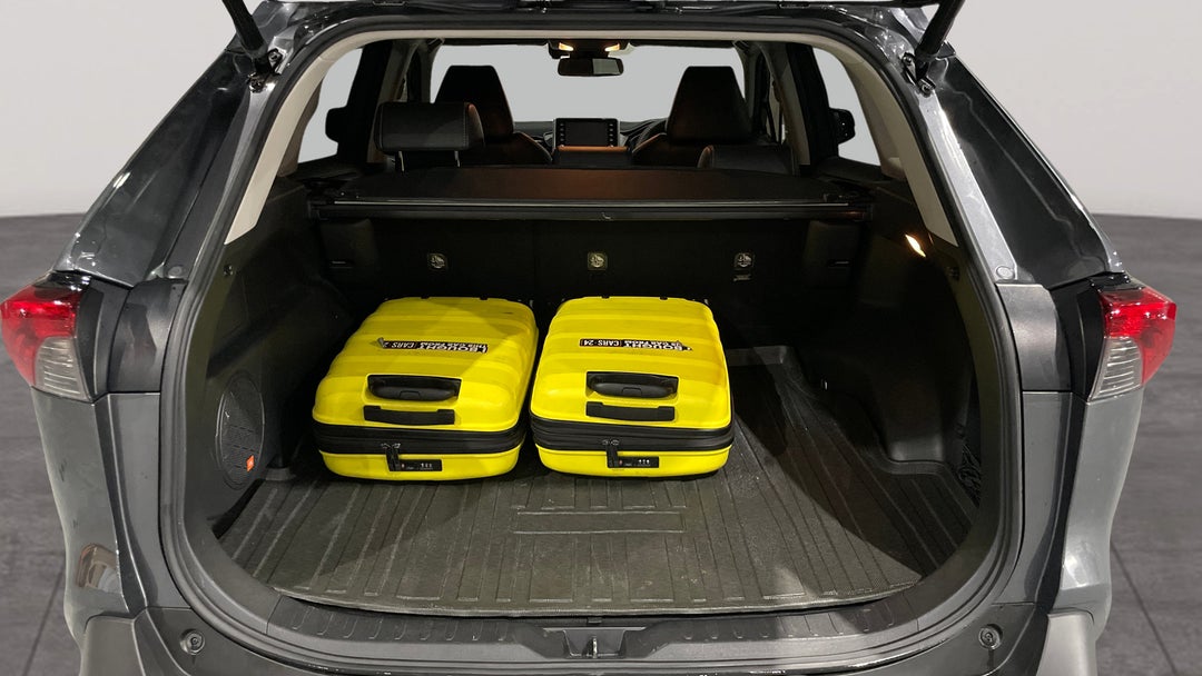 2021 Toyota RAV4 Cruiser (AWD) Hybrid, Automatic, 49840 km, Boot Inside View with Luggage