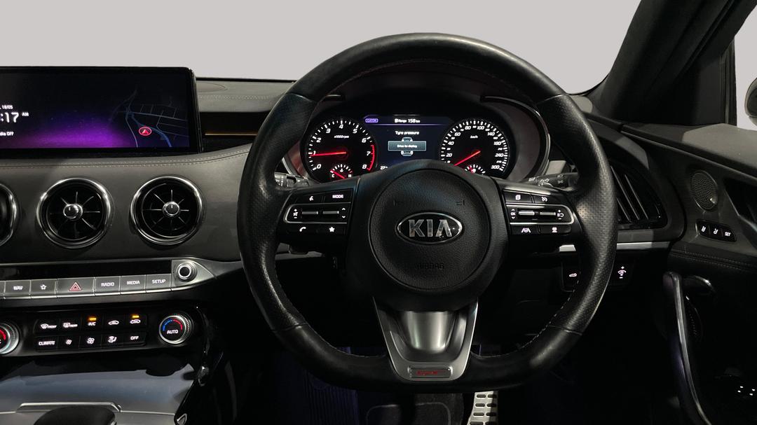2020 Kia Stinger Gt (black Leather), Automatic, 60993 km, Steering Wheel Close-up