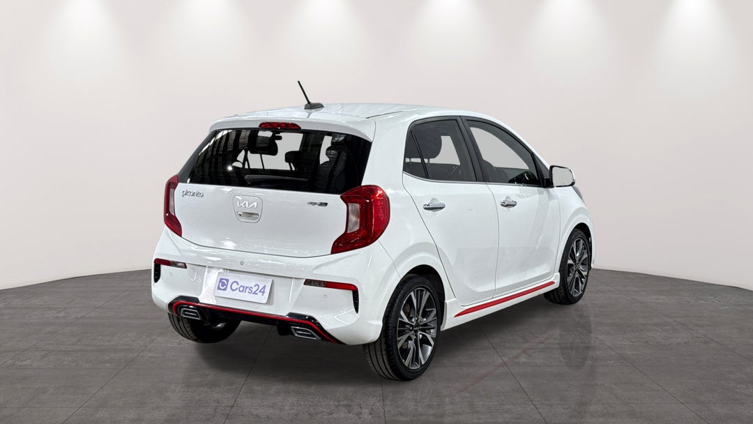2021 Kia Picanto Gt-line (pe), Automatic, 17832 km, Right Back Diagonal (45- Degree) View