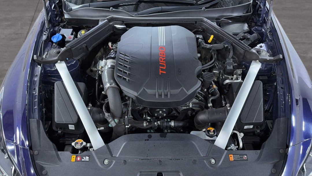 2019 Kia Stinger Gt (red Leather), Automatic, 122905 km, Open Bonnet (Engine)