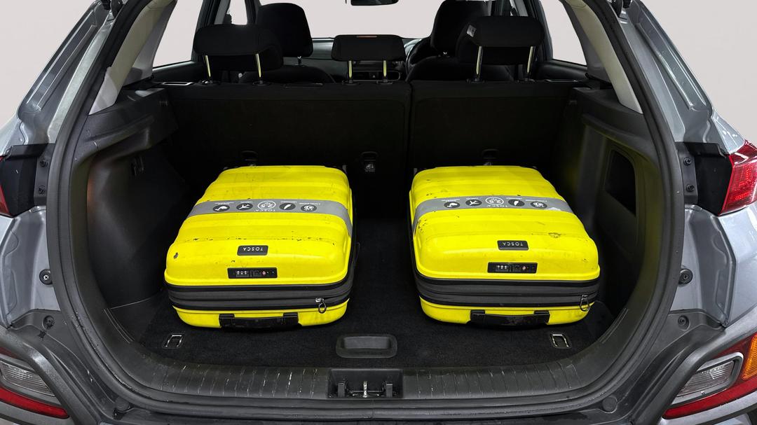 2020 Hyundai Kona Active (FWD), Automatic, 70772 km, Boot Inside View with Luggage
