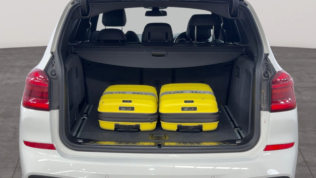 Boot Inside View with Luggage