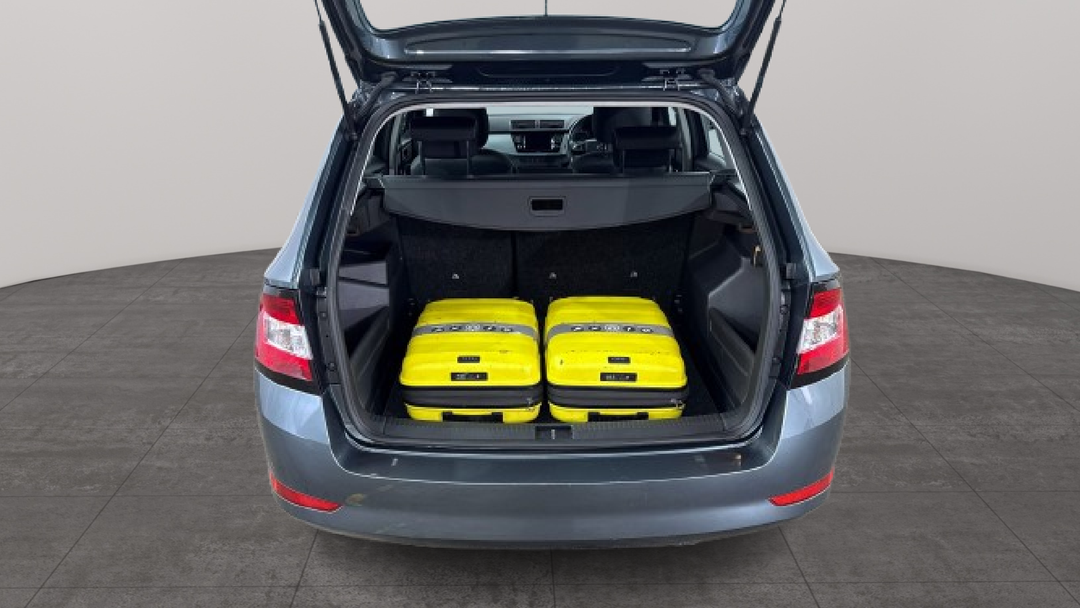 2019 SKODA Fabia 81 Tsi, Automatic, 55271 km, Boot Inside View with Luggage