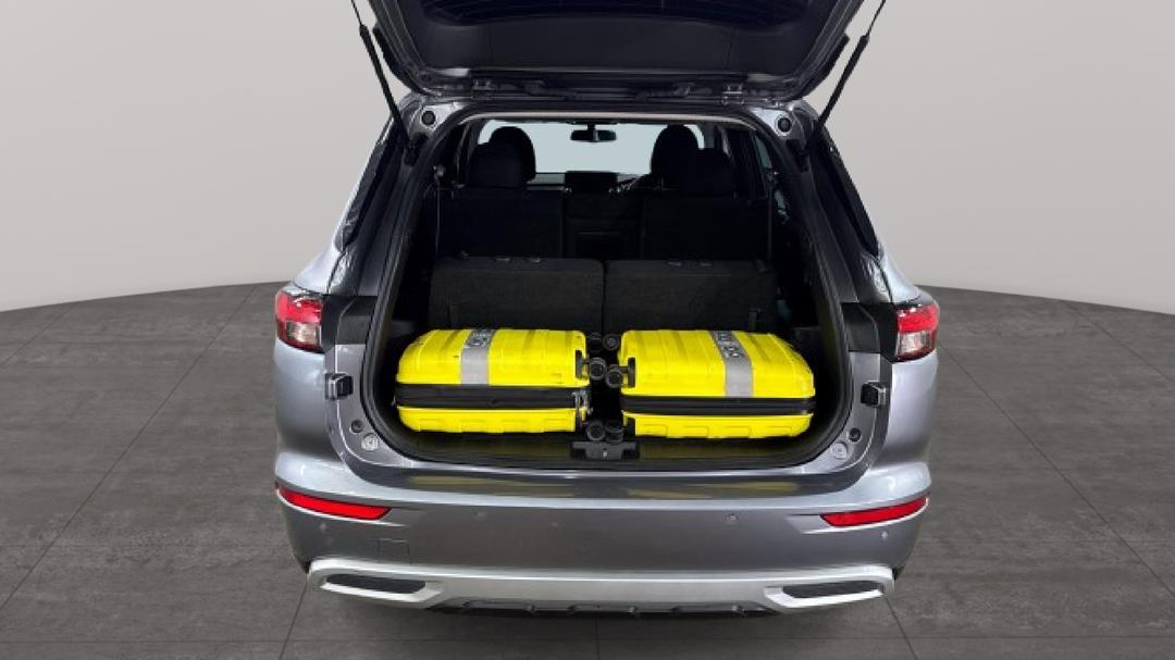 2023 Mitsubishi Outlander Ls 7 Seat (2WD), Automatic, 59322 km, Boot Inside View with Luggage