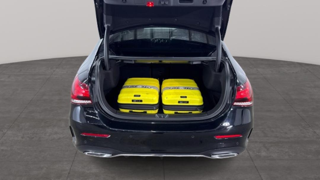 2019 Mercedes-benz A200 A200, Automatic, 43519 km, Boot Inside View with Luggage