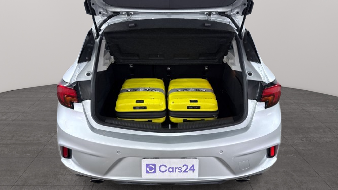 2018 Holden Astra Rs, Automatic, 31038 km, Boot Inside View with Luggage