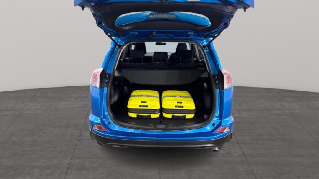 2017 Toyota RAV4 Gx (4x4), Automatic, 81238 km, Boot Inside View with Luggage