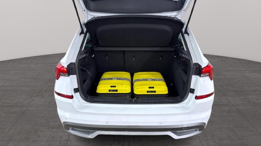 2022 SKODA Kamiq Style 85tsi, Automatic, 22817 km, Boot Inside View with Luggage