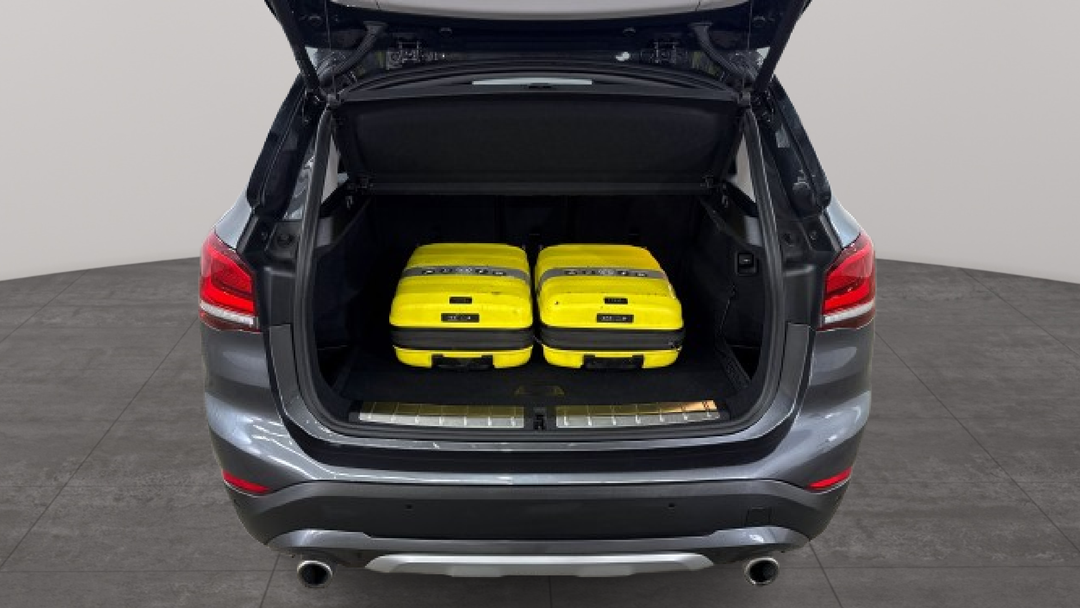 2020 BMW X1 sDrive 20i, Automatic, 44202 km, Boot Inside View with Luggage