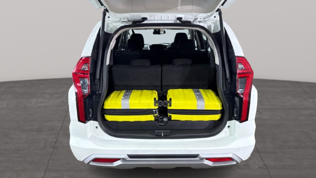 2024 Mitsubishi Pajero Sport Gls (4WD) 7 Seat, Automatic, 38484 km, Boot Inside View with Luggage