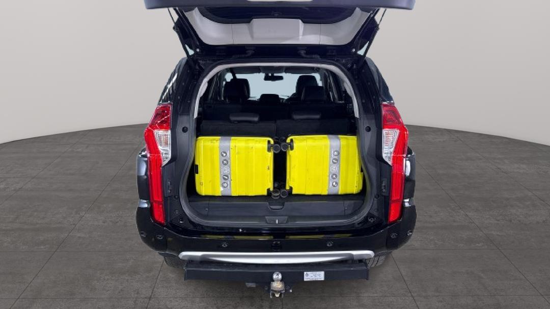 2018 Mitsubishi Pajero Sport Exceed (4x4) 7 Seat, Automatic, 55056 km, Boot Inside View with Luggage