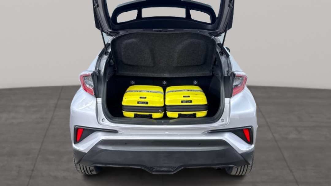 2017 Toyota C-HR Koba (AWD), Automatic, 107892 km, Boot Inside View with Luggage