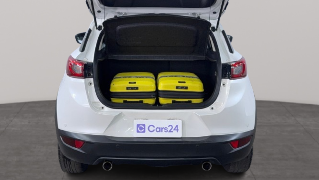 2017 Mazda CX-3 Maxx (FWD), Automatic, 72225 km, Boot Inside View with Luggage