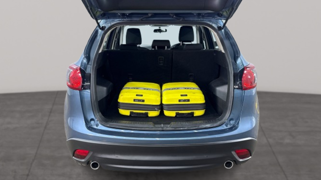 2015 Mazda CX-5 Maxx (4x2), Automatic, 132462 km, Boot Inside View with Luggage