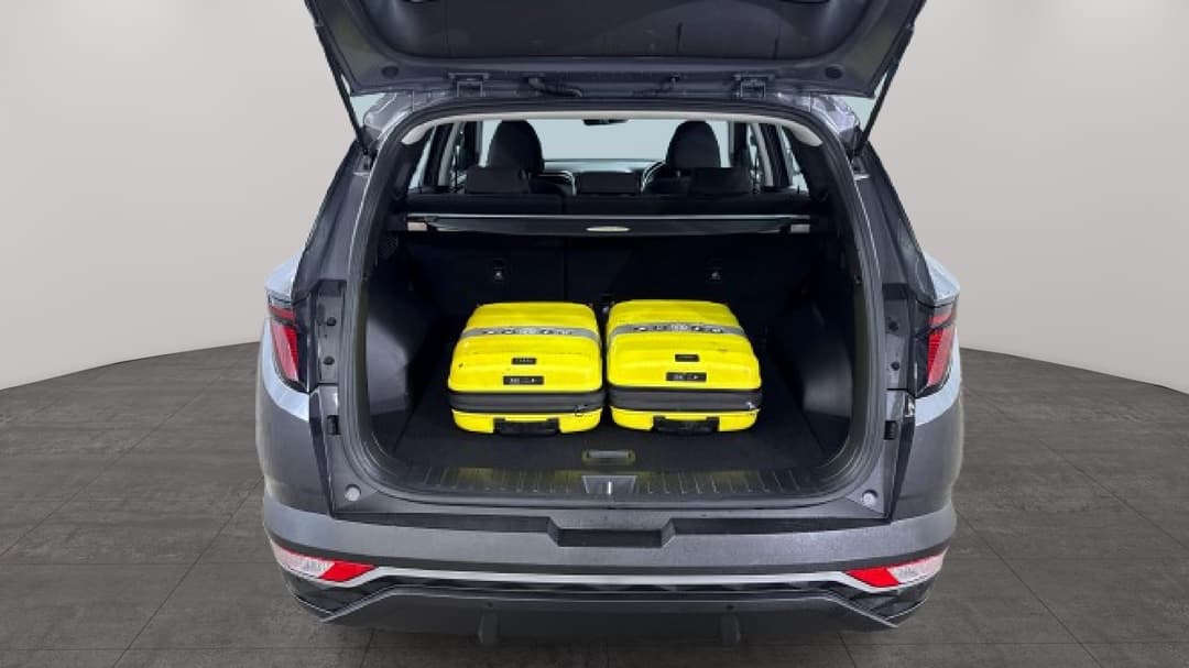 2023 Hyundai Tucson (FWD), Automatic, 41904 km, Boot Inside View with Luggage