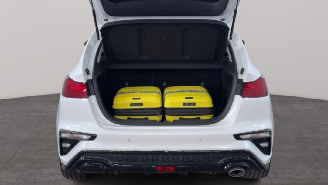2022 Kia Cerato Sport+, Automatic, 22866 km, Boot Inside View with Luggage