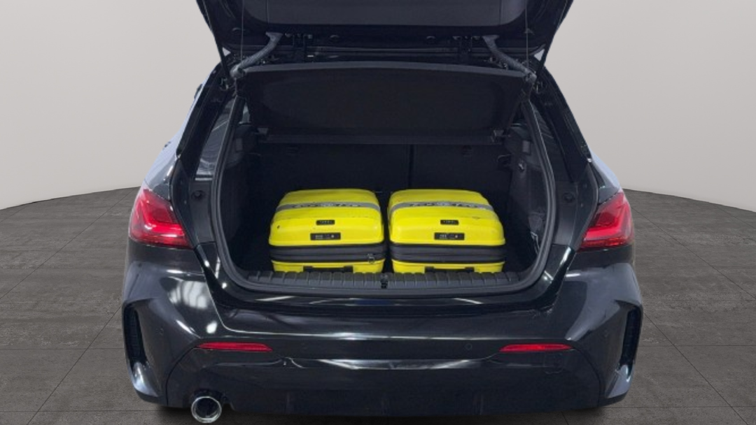 2019 BMW 1 18i M Sport, Automatic, 45275 km, Boot Inside View with Luggage