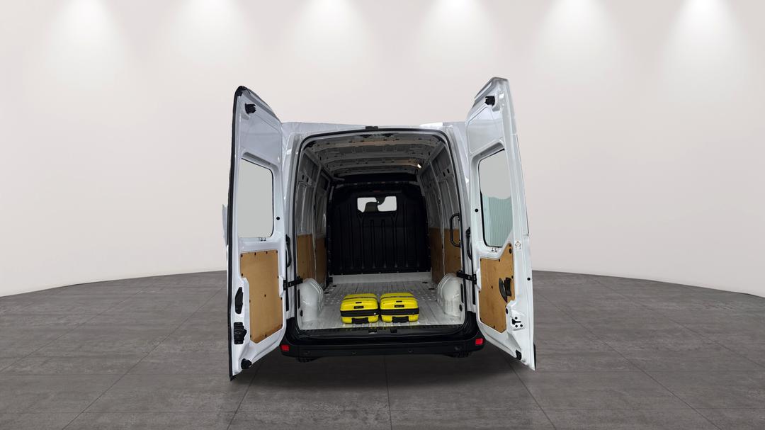 2024 Renault Master Pro 110kw Mwb L2h2, Automatic, 3331 km, Boot Inside View with Luggage